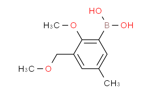 2-Methoxy-3-(methoxymethyl)-5-methylphenylboronic acid