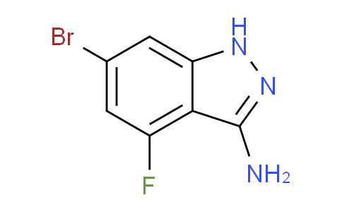6-Bromo-4-fluoro-1H-indazol-3-amine