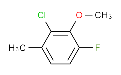 2-Chloro-6-fluoro-3-methylanisole