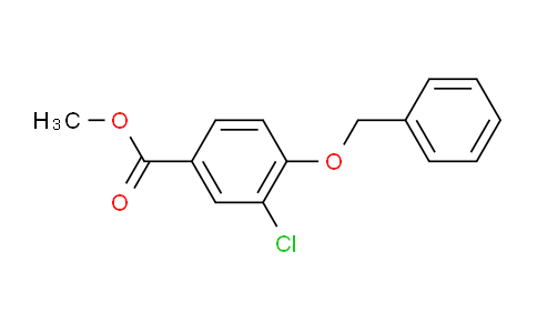 4-Benzyloxy-3-chlorobenzoic acid methyl ester