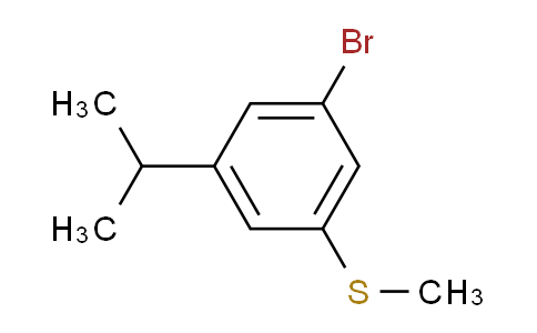 (3-Bromo-5-isopropylphenyl)(methyl)sulfane