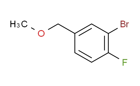 2-溴-1-氟-4-甲氧基甲基苯