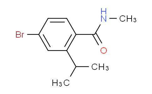4-Bromo-2-isopropyl-N-methylbenzamide