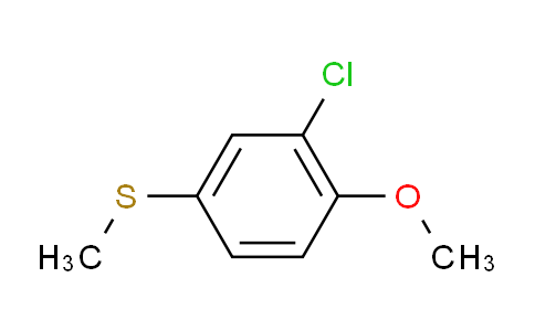 2-Chloro-1-methoxy-4-(methylthio)benzene