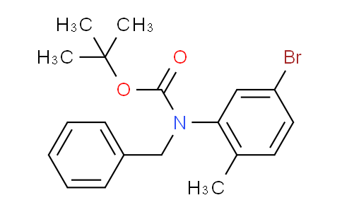 tert-Butyl benzyl(5-bromo-2-methylphenyl)carbamate