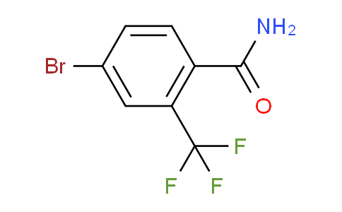 4-Bromo-2-(trifluoromethyl)benzamide