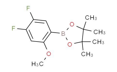 2-(4,5-Difluoro-2-methoxyphenyl)-4,4,5,5-tetramethyl-1,3,2-dioxaborolane