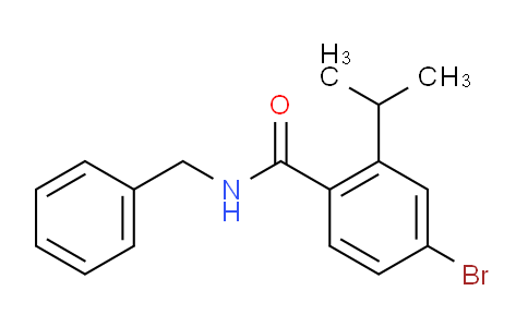 N-Benzyl-4-bromo-2-isopropylbenzamide