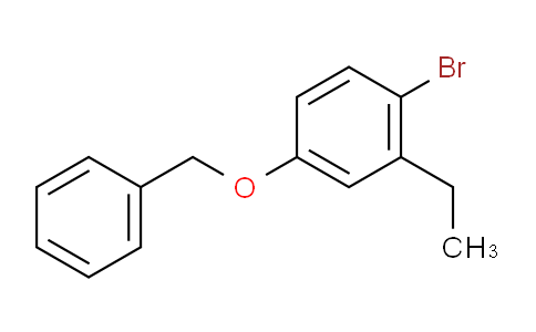 1-Bromo-2-ethyl-4-[(phenylmethyl)oxy]benzene