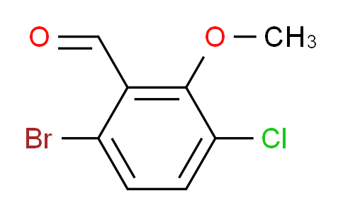 6-Bromo-3-chloro-2-methoxybenzaldehyde