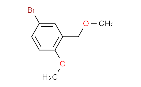 4-溴-1-甲氧基-2-(甲氧基甲基)苯