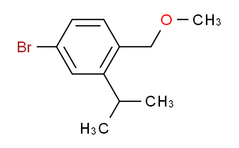 4-Bromo-1-(methoxymethyl)-2-(propan-2-yl)benzene
