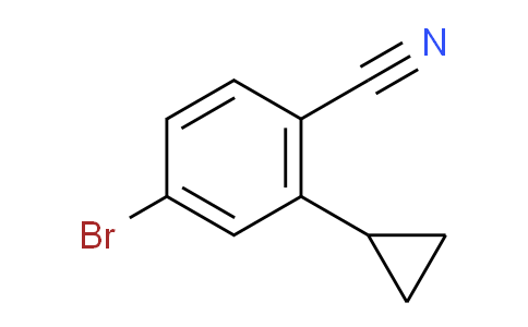 4-Bromo-2-cyclopropylbenzonitrile