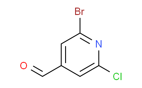 2-Bromo-6-chloropyridine-4-carbaldehyde