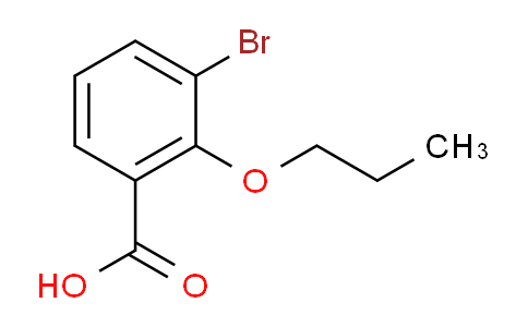 3-Bromo-2-propoxybenzoic acid