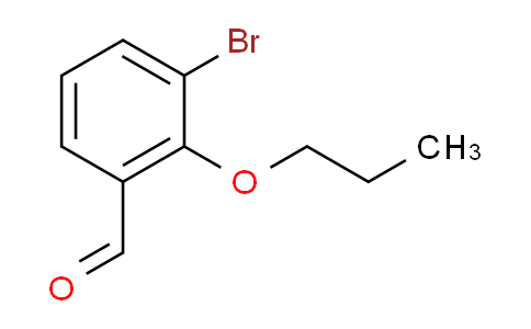 3-Bromo-2-propoxybenzaldehyde