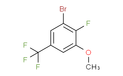1-Bromo-2-fluoro-3-methoxy-5-(trifluoromethyl)benzene