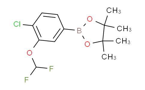 2-(4-Chloro-3-difluoromethoxyphenyl)-4,4,5,5-tetramethyl-1,3,2-dioxaborolane