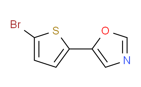 5-(5-Bromothiophen-2-yl)-1,3-oxazole