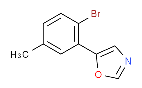 5-(2-bromo-5-methylphenyl)oxazole