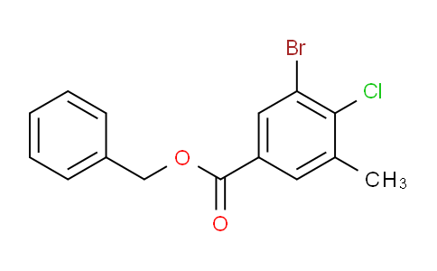 Benzyl 3-bromo-4-chloro-5-methylbenzoate