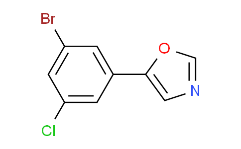 5-(3-bromo-5-chlorophenyl)oxazole