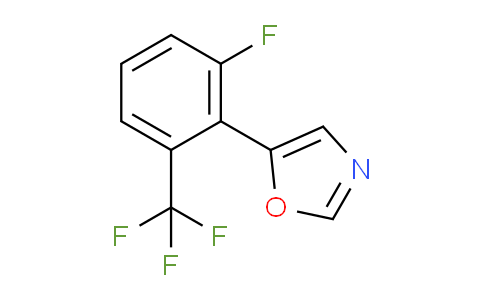 5-(2-fluoro-6-(trifluoromethyl)phenyl)oxazole