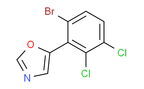 5-(6-bromo-2,3-dichlorophenyl)oxazole