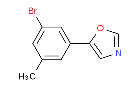 5-(3-bromo-5-methylphenyl)oxazole