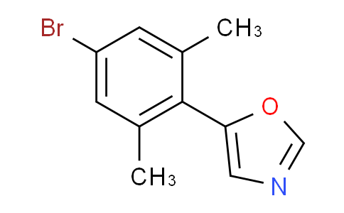 5-(4-bromo-2,6-dimethylphenyl)oxazole