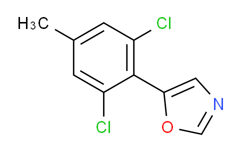 5-(2,6-dichloro-4-methylphenyl)oxazole