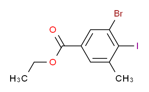 Ethyl 3-bromo-4-iodo-5-methylbenzoate