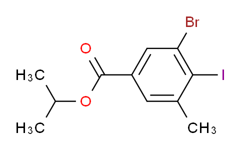 Propan-2-yl 3-bromo-4-iodo-5-methylbenzoate