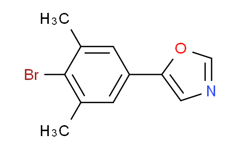 5-(4-bromo-3,5-dimethylphenyl)oxazole