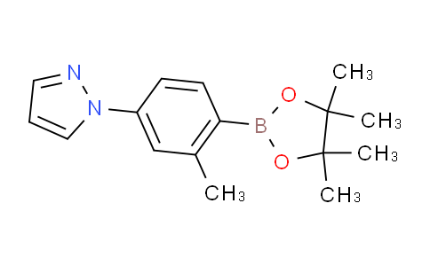 1-[3-甲基-4-(4,4,5,5-四甲基-1,3,2-二氧杂硼烷-2-基)苯基]-1H-吡唑