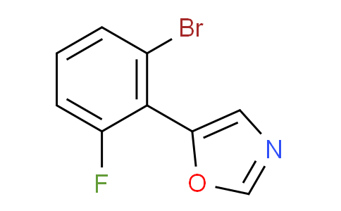 5-(2-bromo-6-fluorophenyl)oxazole