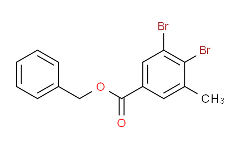 Benzyl 3,4-dibromo-5-methylbenzoate