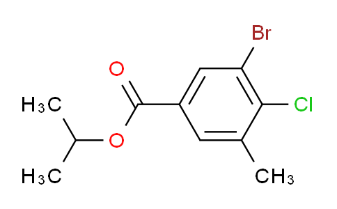 Propan-2-yl 3-bromo-4-chloro-5-methylbenzoate