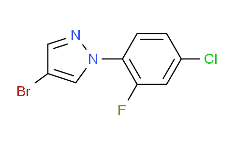 4-Bromo-1-(4-chloro-2-fluorophenyl)-1H-pyrazole