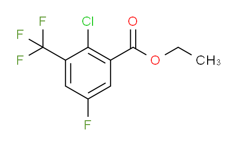 Ethyl 2-chloro-5-fluoro-3-(trifluoromethyl)benzoate