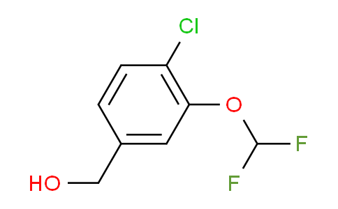 (4-chloro-3-(difluoromethoxy)phenyl)methanol