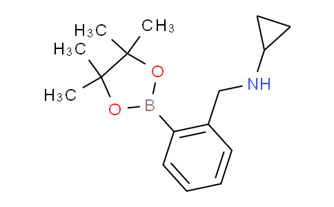 N-(2-(4,4,5,5-tetramethyl-1,3,2-dioxaborolan-2-yl)benzyl)cyclopropanamine