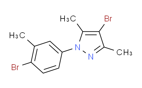 4-Bromo-1-(4-bromo-3-methylphenyl)-3,5-dimethyl-1H-pyrazole