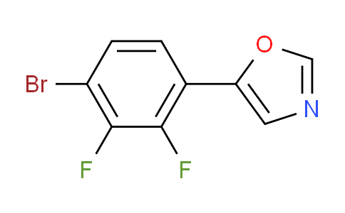 5-(4-bromo-2,3-difluorophenyl)oxazole