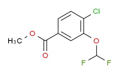 Methyl 4-chloro-3-(difluoromethoxy)benzoate