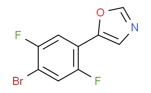 5-(4-bromo-2,5-difluorophenyl)oxazole