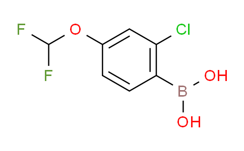 (2-氯-4-(二氟甲氧基)苯基)硼酸