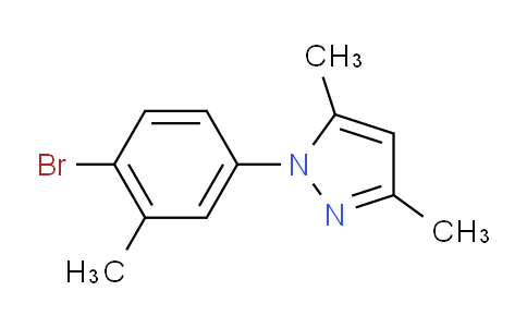 1-(4-Bromo-3-methylphenyl)-3,5-dimethyl-1H-pyrazole