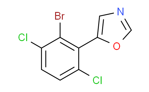 5-(2-bromo-3,6-dichlorophenyl)oxazole