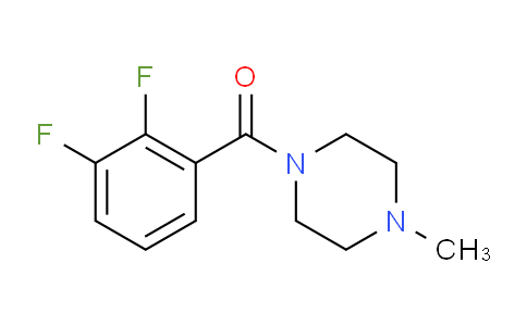 (2,3-difluorophenyl)(4-methylpiperazin-1-yl)methanone